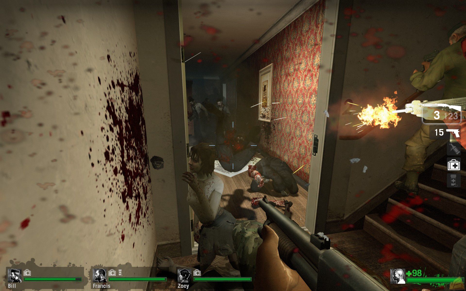 求生之路2怎么放技能