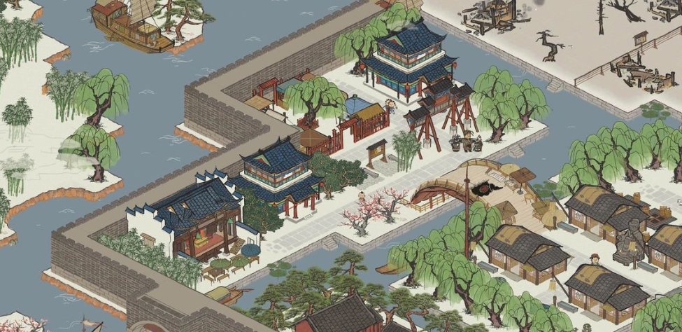 江南百景图的城墙怎么用