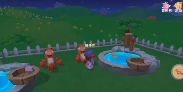 摩尔庄园怎么放置栅栏