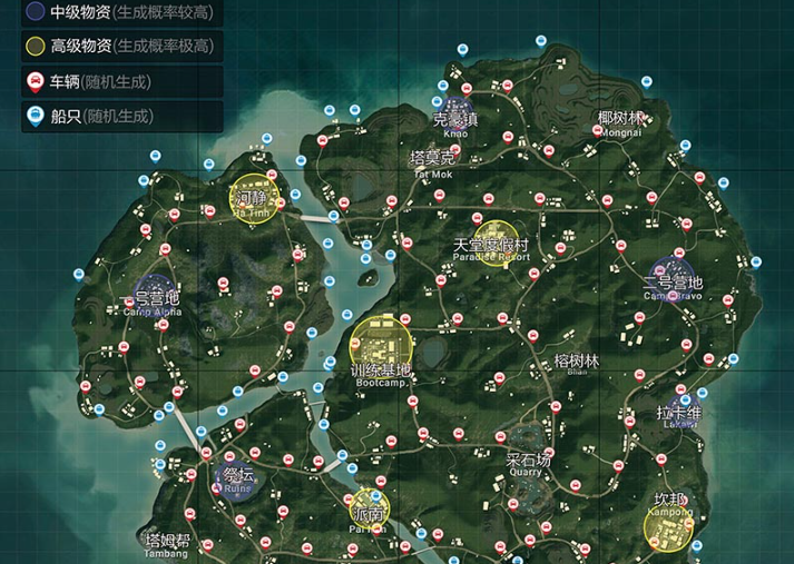 绝地求生新地图热带雨林怎么玩