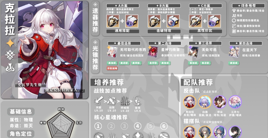 崩坏星穹铁道开服必练五星怎么培养