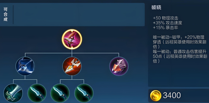 王者荣耀射手出肉出什么装