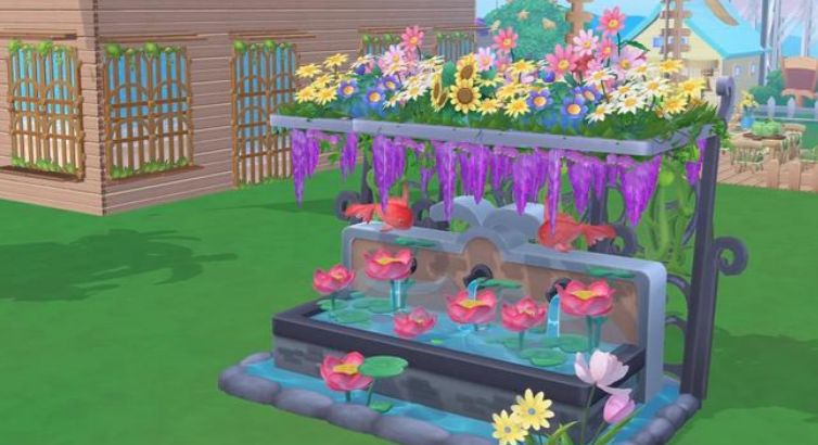 摩尔庄园怎么在地下放家具