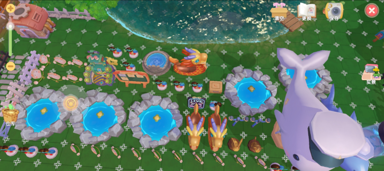 摩尔庄园怎么在地下放家具 摩尔庄园怎么在地下放家具