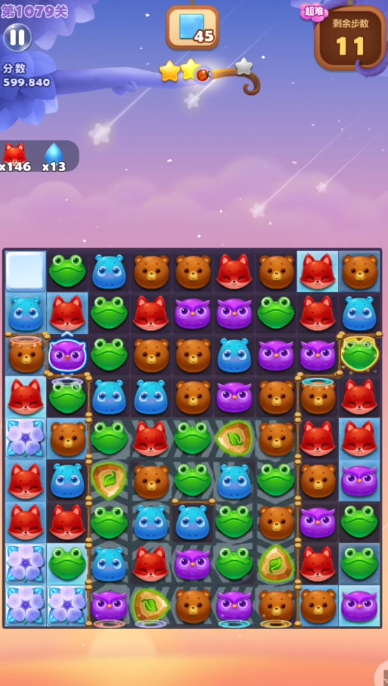 开心消消乐第1079关怎么过