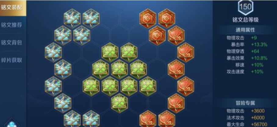 王者荣耀凯适合带什么铭文出装