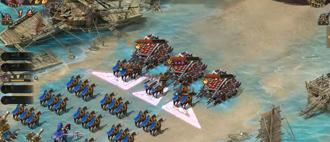 攻城掠地猛虎归山副本怎么过