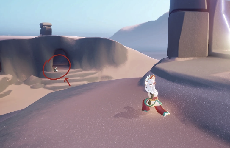 光遇晨岛先祖在哪里