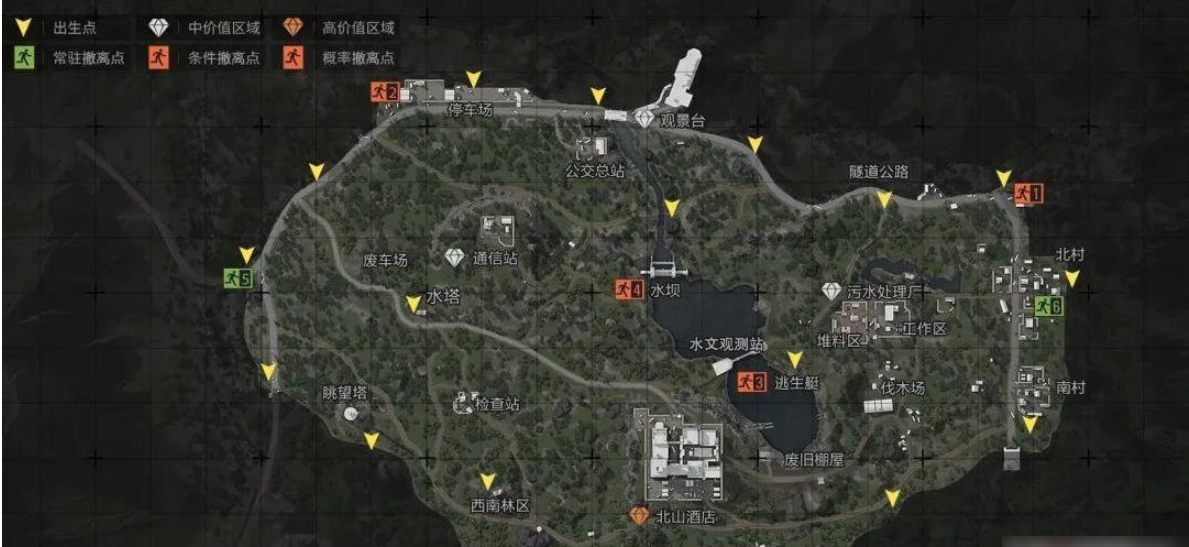 暗区突围北山酒店哪里好