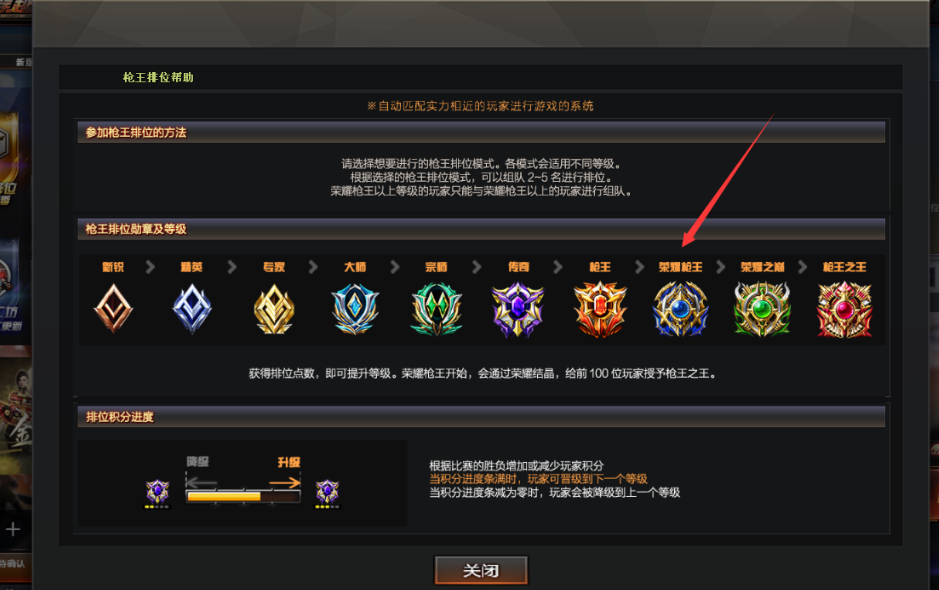 穿越火线什么段位算厉害