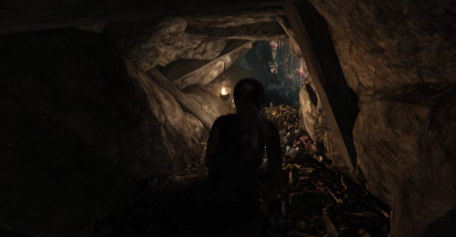 古墓丽影9攻略第一关被石头砸死怎么过