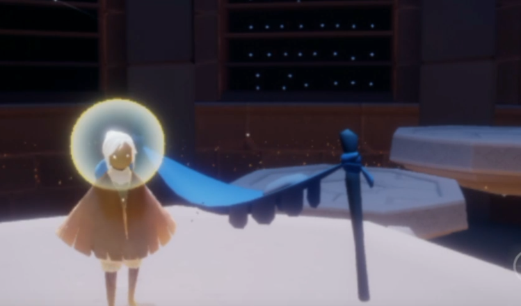 光遇如何吊床伊甸向下瞬移