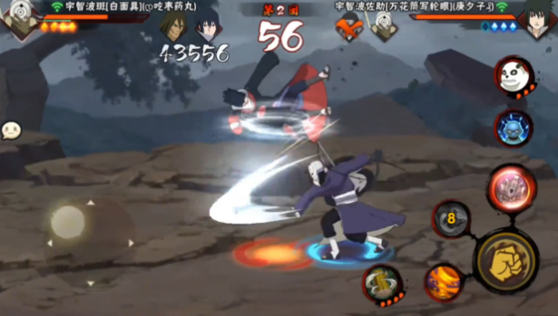 火影忍者白面具实战怎么打