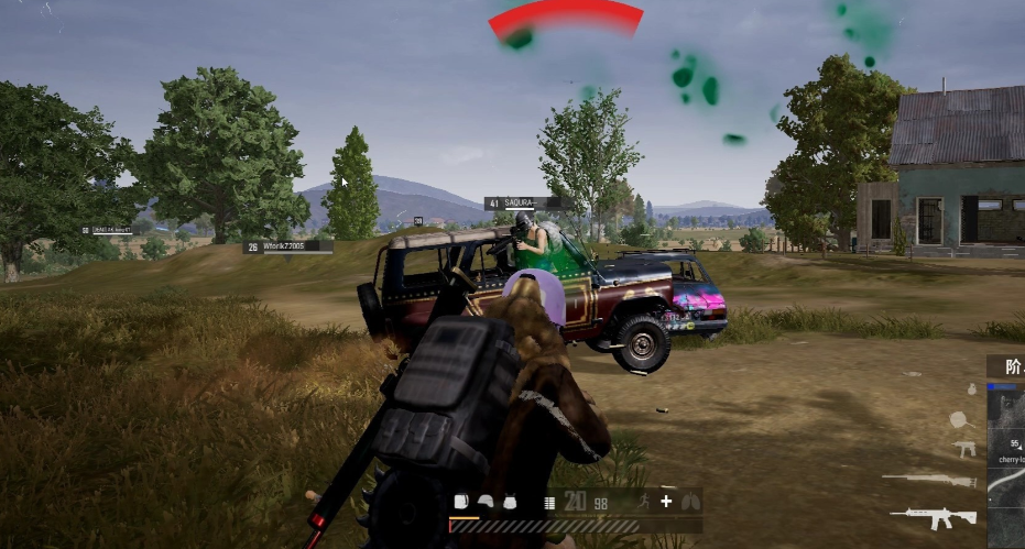 绝地求生如何车上射击