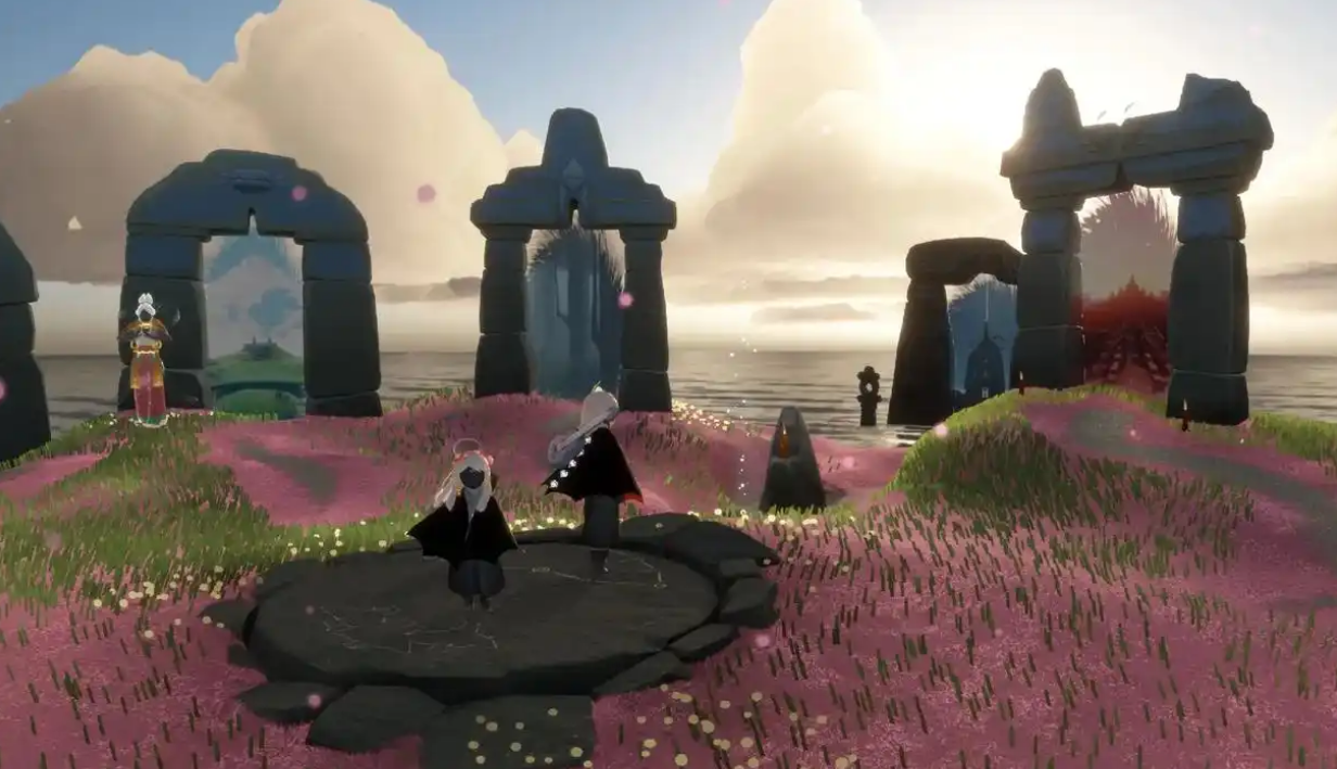 光遇怎么在遇镜开门