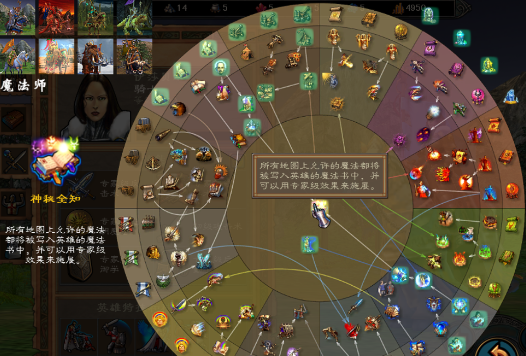 英雄无敌5骑士技能怎么搭配