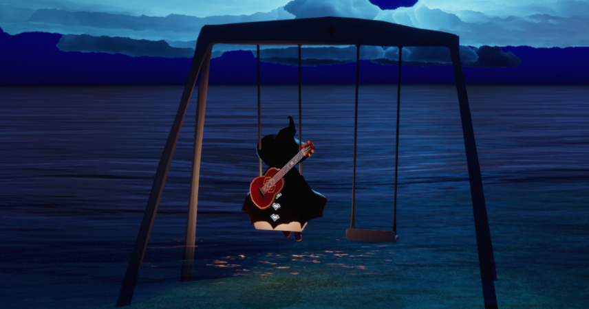 光遇水面上如何放秋千