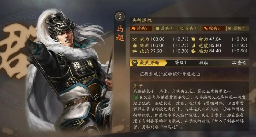 三国志战略版马超和谁搭配