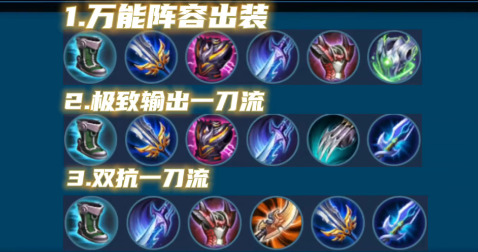 王者荣耀吕布高阶如何出装