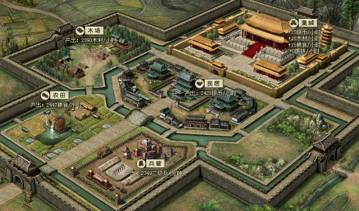 攻城掠地205有什么科技