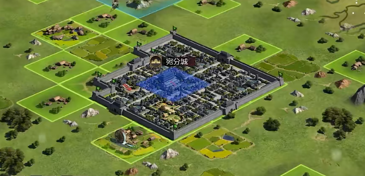 率土之滨分城怎么满城皮