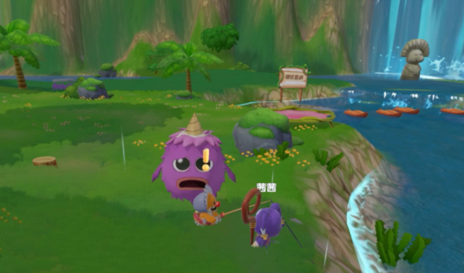 摩尔庄园里怎么给拉姆喝水 摩尔庄园里怎么给拉姆喝水