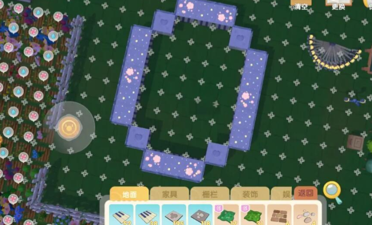 摩尔庄园砖怎么铺在土地