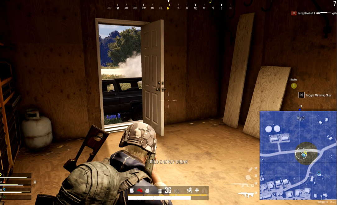 绝地求生大仓库顶楼怎么上