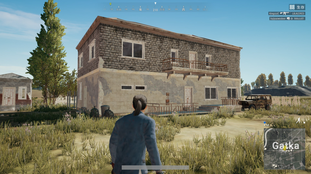 绝地求生大仓库顶楼怎么上