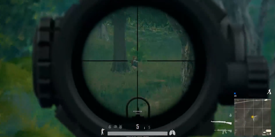 绝地求生倍镜如何测距