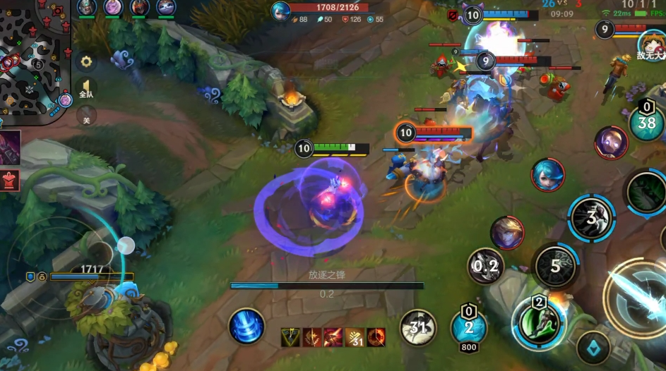 英雄联盟手游里哪个英雄连招最秀