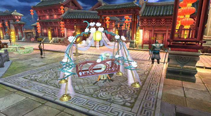 诛仙手游庙会秋千在哪里