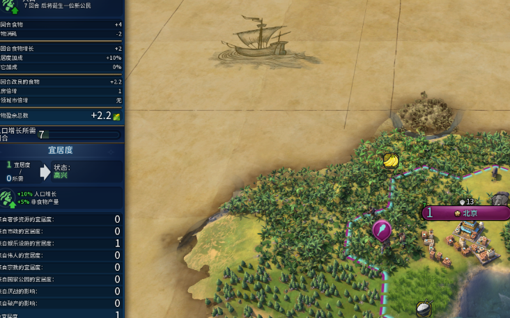 文明6宜居度有什么影响