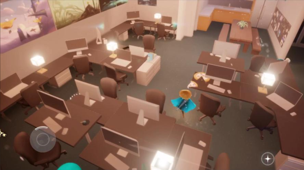 光遇办公室顶楼怎么进