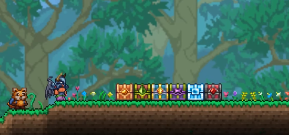 泰拉瑞亚地牢雪地宝箱有什么