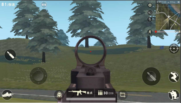 荒野行动sacr怎么玩