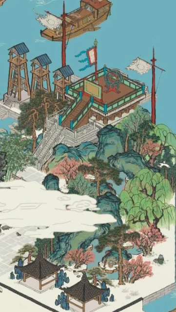 江南百景图观星台放哪儿