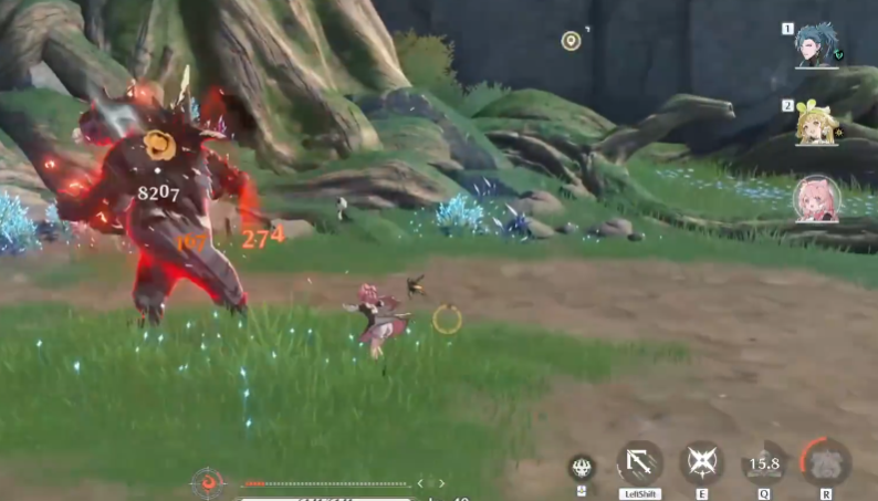 鸣潮近战角色怎么打远程