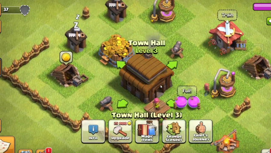 部落冲突怎样升墙