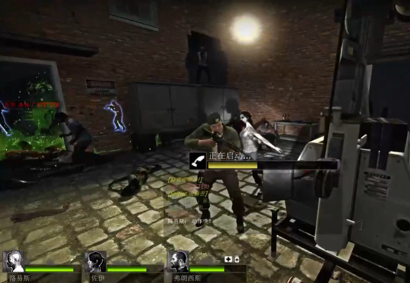 求生之路2牺牲单人怎么过