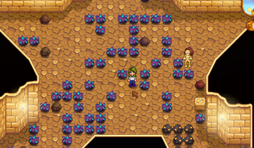 星露谷物语120层怎么往下