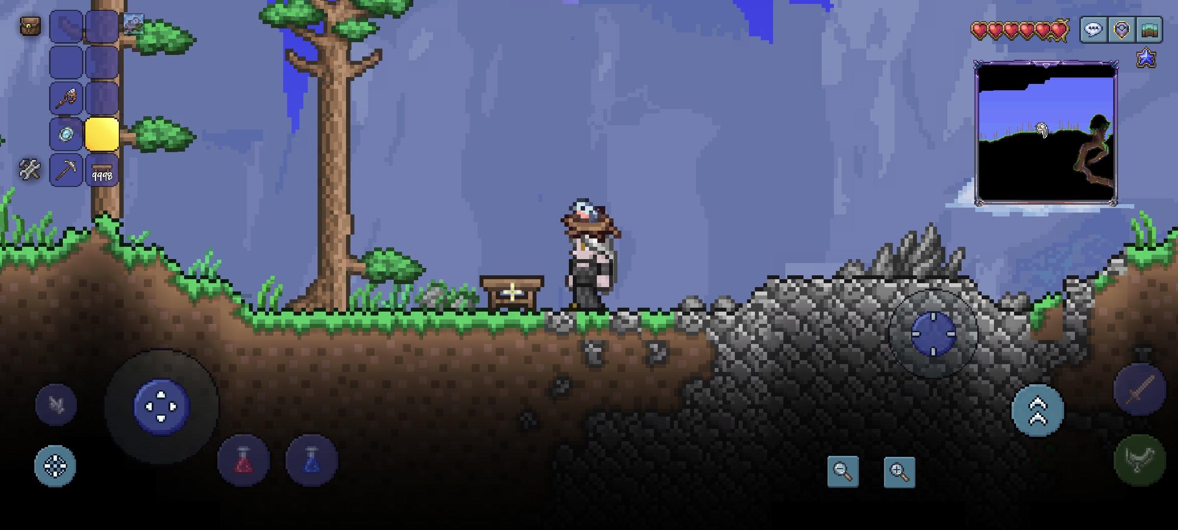 泰拉瑞亚工具台怎么放置