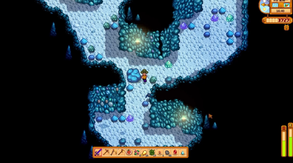 星露谷物语冬天可以干什么