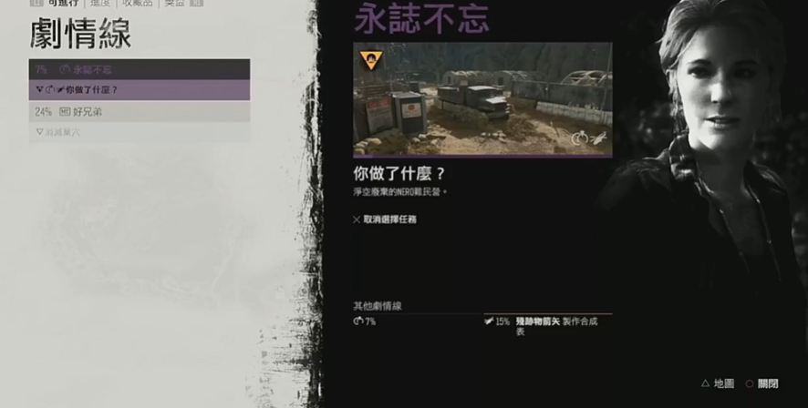 往日不再支线任务永志不忘怎么做