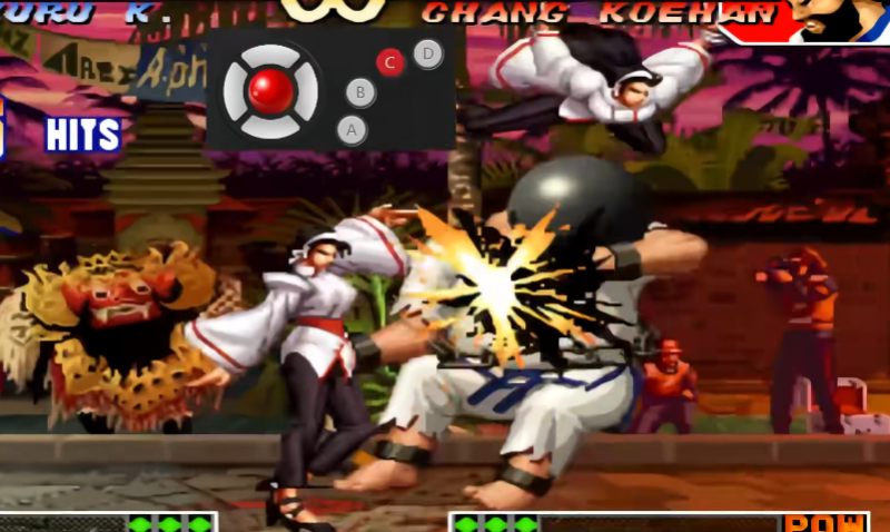 拳皇97神乐千鹤怎么玩