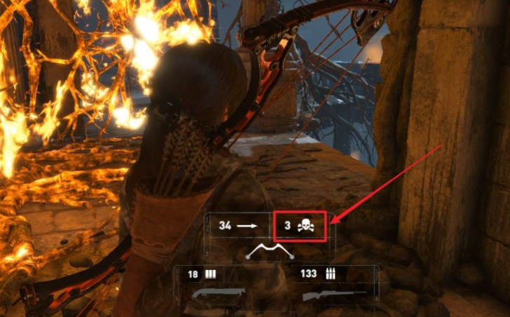 古墓丽影怎么做特殊箭矢