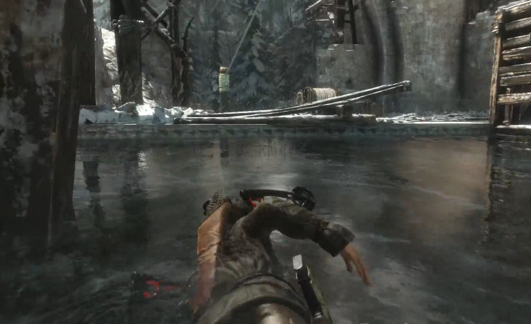 古墓丽影崛起邪恶溪谷怎么过