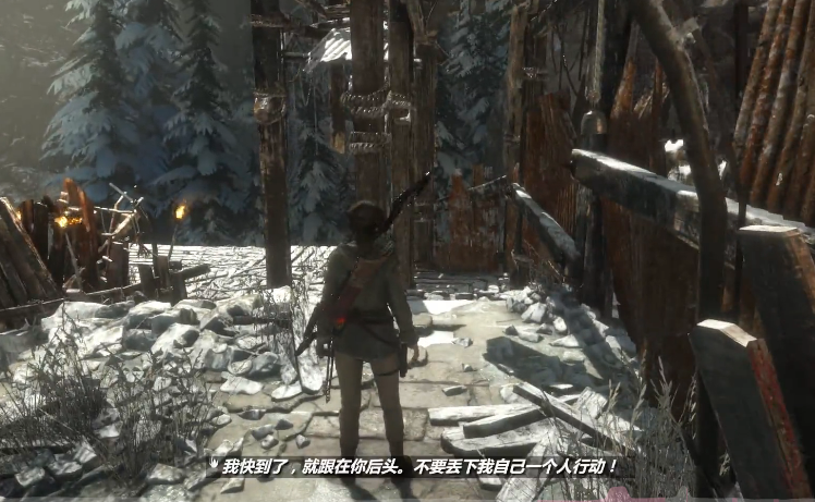 古墓丽影崛起邪恶溪谷怎么过