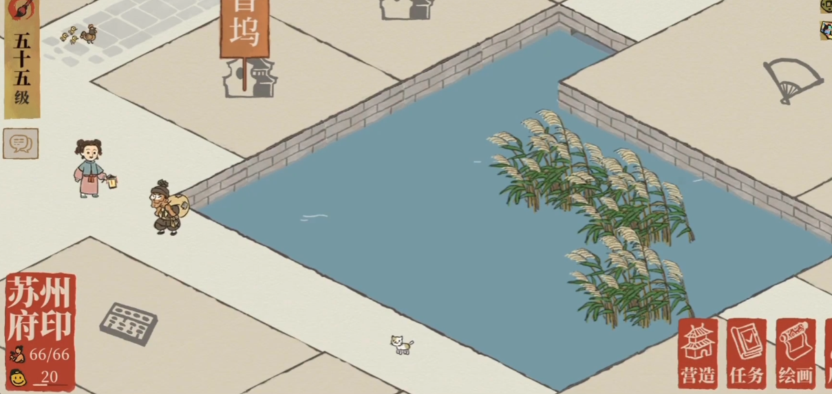 江南百景图五只公鸡在哪