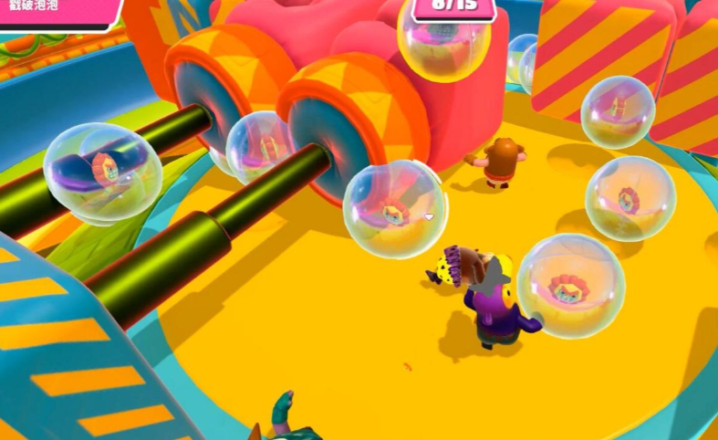 糖豆人泡泡危机怎么玩
